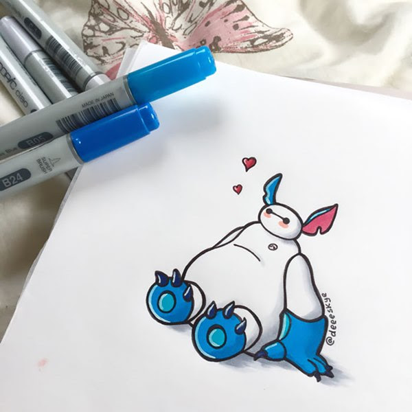 ロイヤリティフリーかわいい ディズニー ベイ マックス 無料イラスト集