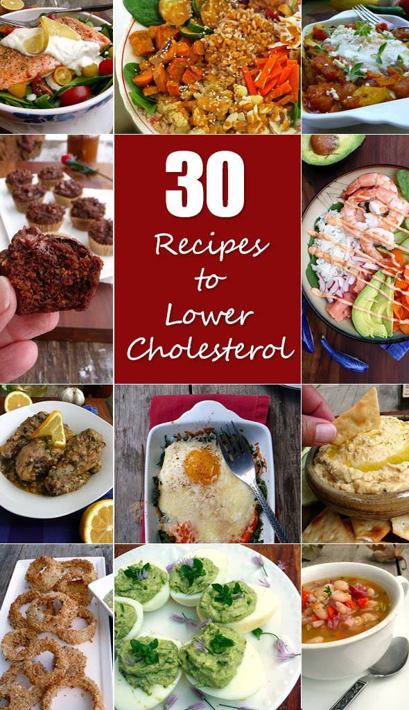 And all of our recipes—including oatmeal, salads, and fish, as well as indulgent desserts and appetizers—can be added to your dinner rotation to help. 30 Recipes For Lowering Cholesterol Part 1 Of 3 Sumptuous Spoonfuls