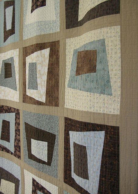 Improv in Neutrals quilt