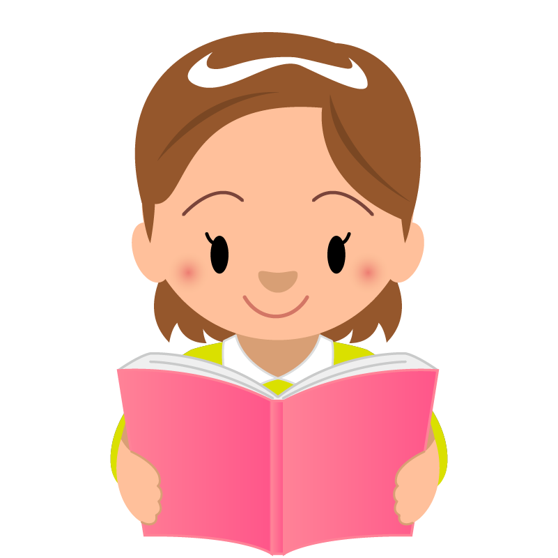 最高のコレクション 読書 女の子 イラスト 写真素材 フォトライブラリー