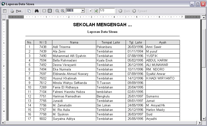 Contoh Form Laporan Gudang - Obtenez Livre