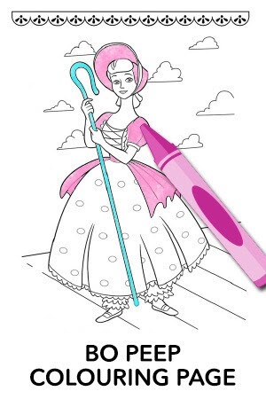 Disney Bo Peep Coloring Page - The Holiday Site Toy Story 4 Coloring