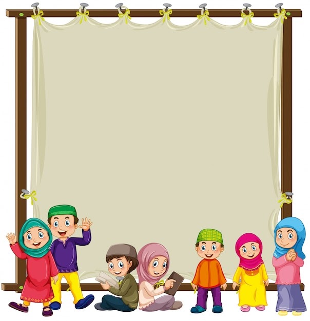 Terbaru 35 Background Anak  Muslim