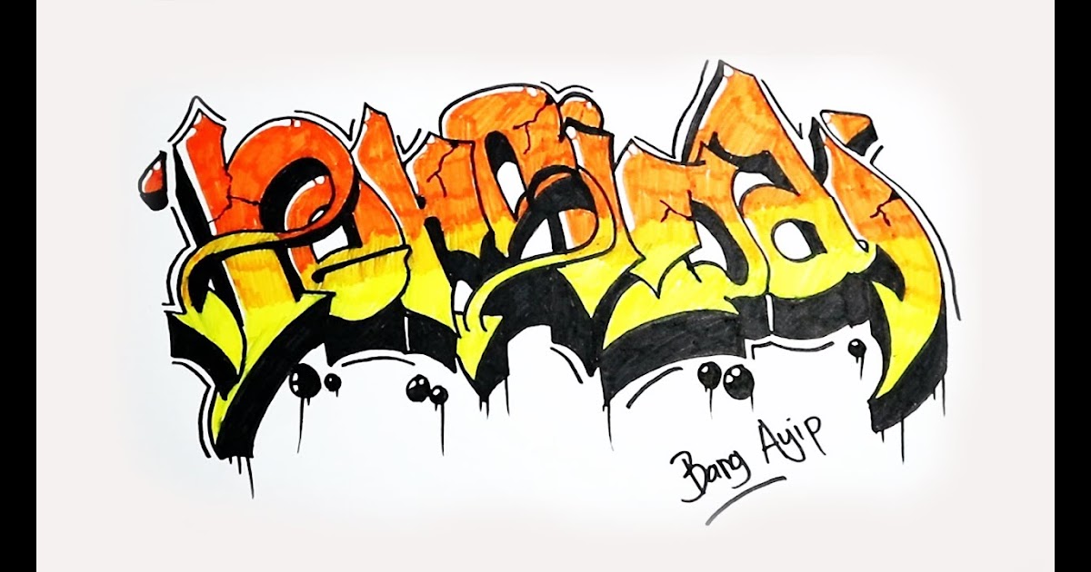 28 Gambar Grafiti Persija Keren 3d Rudi Gambar