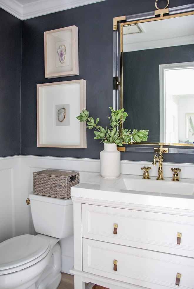 Bathroom Ideas Dark Blue Home Decor Interior Design Ideas