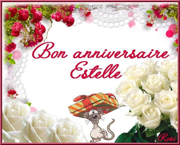 Image Anniversaire Estelle Azalee