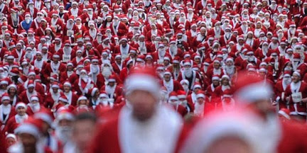 santa invasion