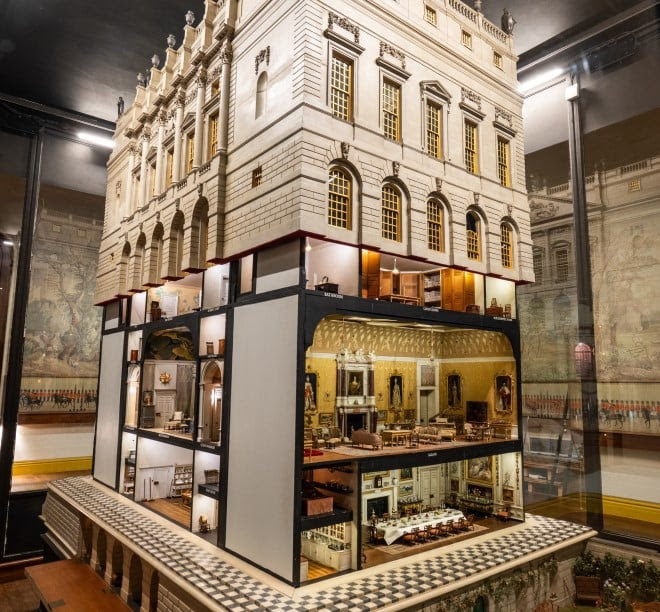 The exterior of Queen Mary's Dolls' House