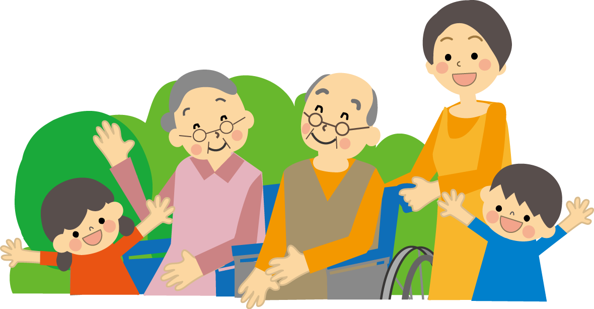 老人 ホーム イラスト 写真素材 フォトライブラリー