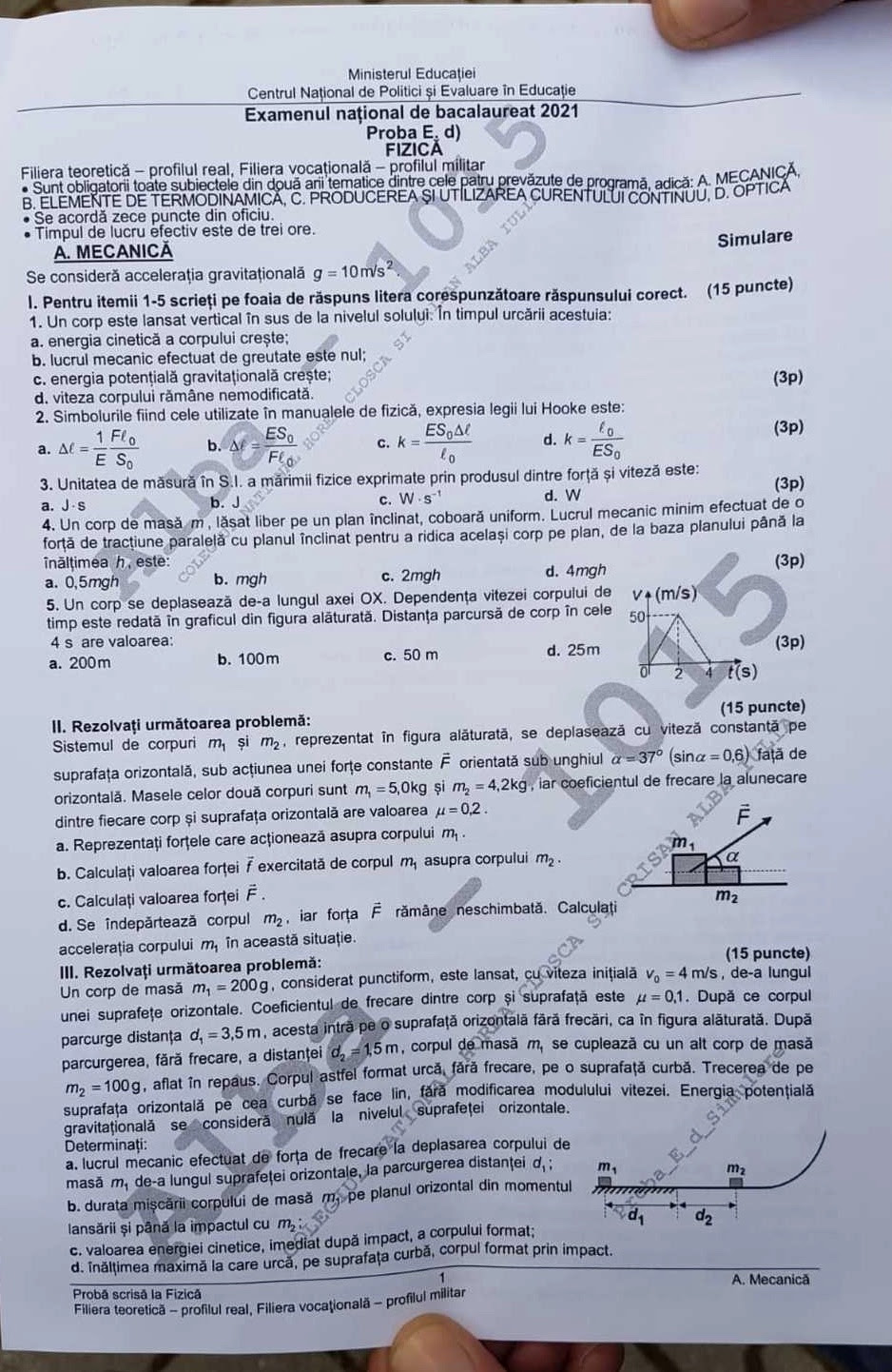 Variante de subiecte și barem de corectare bacalaureat 2018 biologie vegetală și animală: Simulare Bacalaureat 2021 Subiecte La Proba La Alegere Geografie Biologie InformaticÄƒ Fizica Sau LogicÄƒ La Simulare Bac 2021 Update Hotnews Mobile