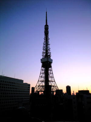 これまでで最高の東京タワー シルエット 美しい花の画像