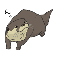 無料印刷可能かわいい コツメカワウソ カワウソ イラスト ディズニー画像のすべて