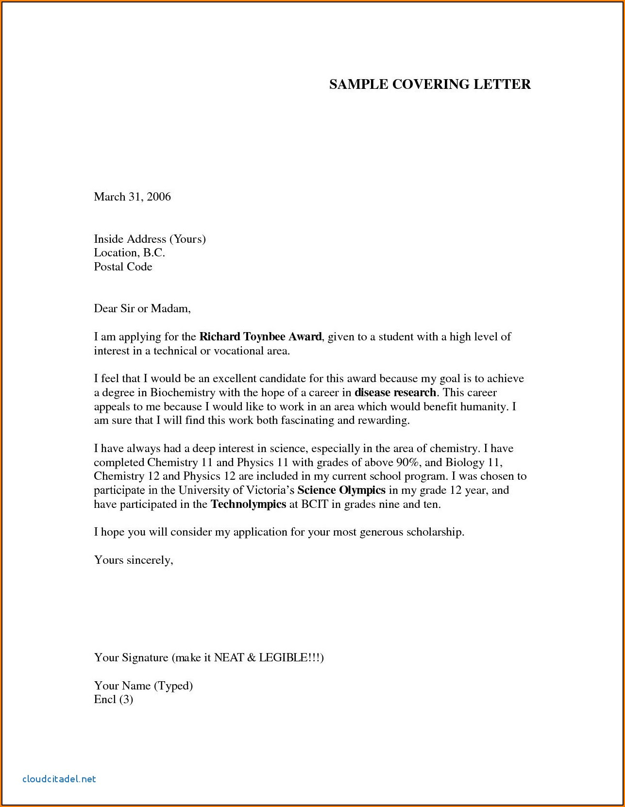 The motivational letter shouldn't be confused with a cover letter, the purpose of which is to highlight how specific information on your resume matches a job opening. Cover Letter For It Job Application Pdf Information Technology It Cover Letter Example
