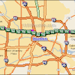 Texas Mile Marker Map