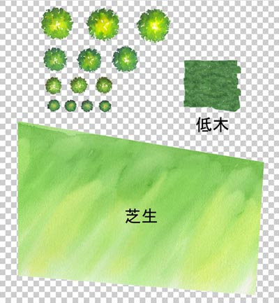 コレクション 平面図 芝生 書き方 平面図 芝生 書き方