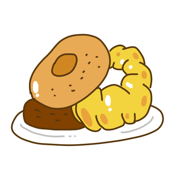 ユニークドーナツ イラスト かわいい ただのディズニー画像