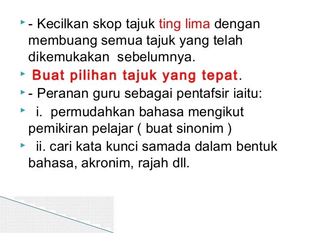 Contoh Soalan Zaman Gelap - Selangor j
