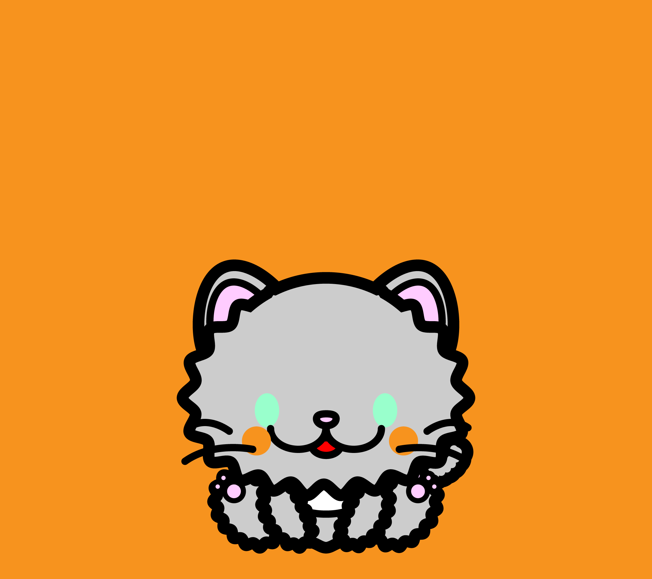 50 素晴らしい猫 イラスト 壁紙 Iphone 無料イラスト集