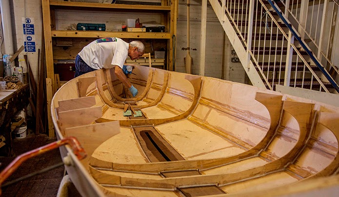 Modern wooden boat building techniques ~ Jamson