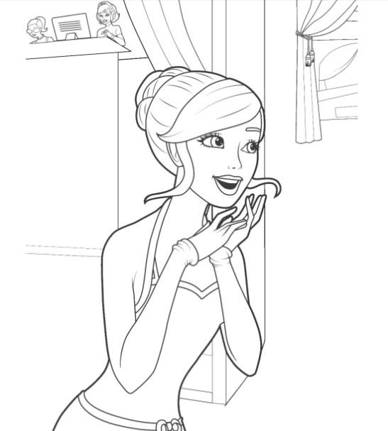 Download Barbie And The Diamond Castle Coloring Pages For Girls Realistic Coloring Pages - Coloring Pages