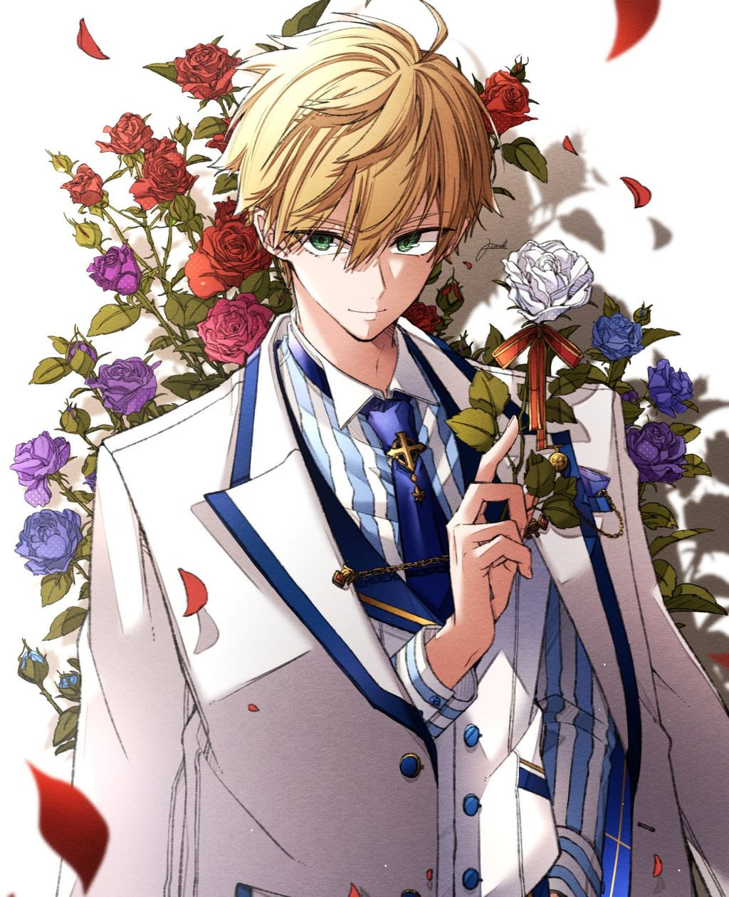 画像をダウンロード かっこいい 男 花 イラスト Paijogambarbos