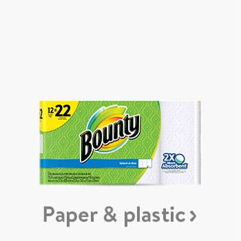 Shop for paper and plastic products