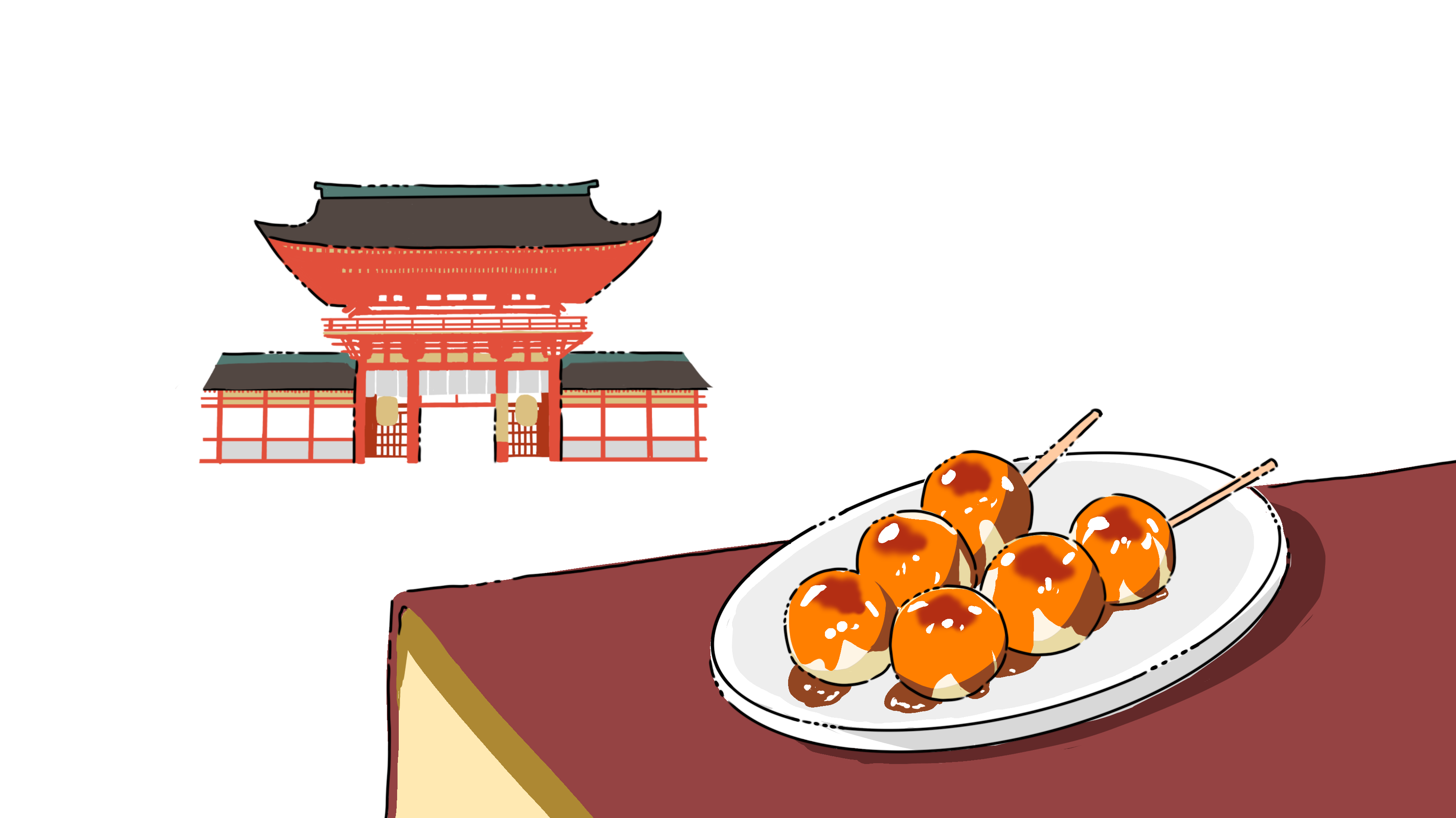 100以上 みたらし団子 イラスト みたらし団子 イラスト かわいい Salenarivett