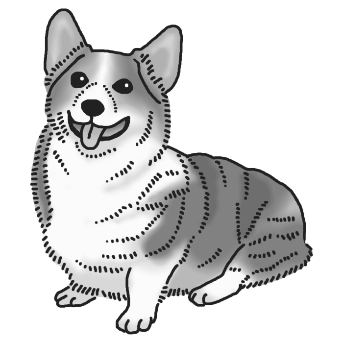 すべての動物の画像 100 Epic Bestコーギー イラスト 無料