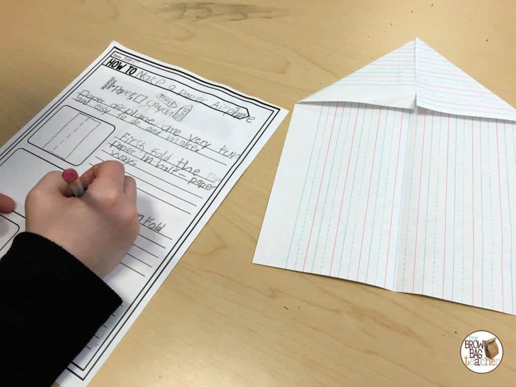 Pictures of 1st grade writing paper. 1st Grade How To Writing The Brown Bag Teacher