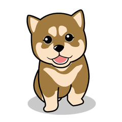 柴犬 子犬 イラスト 無料