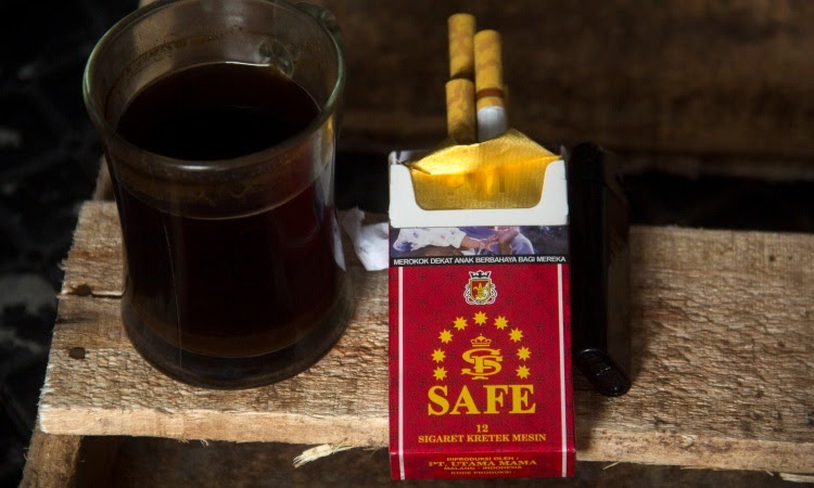 Gambar Rokok Dan Kopi  Animasi Moa Gambar