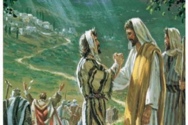  Gambar  Yesus Menyembuhkan Orang  Sakit  Kusta 
