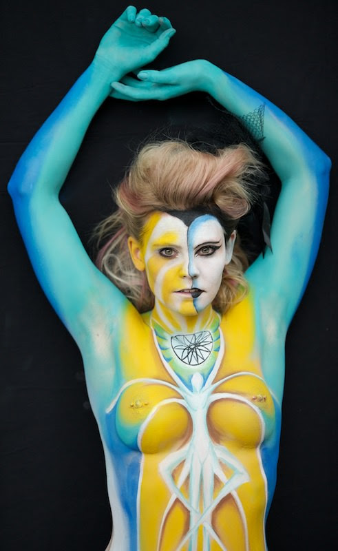 Body paint festival