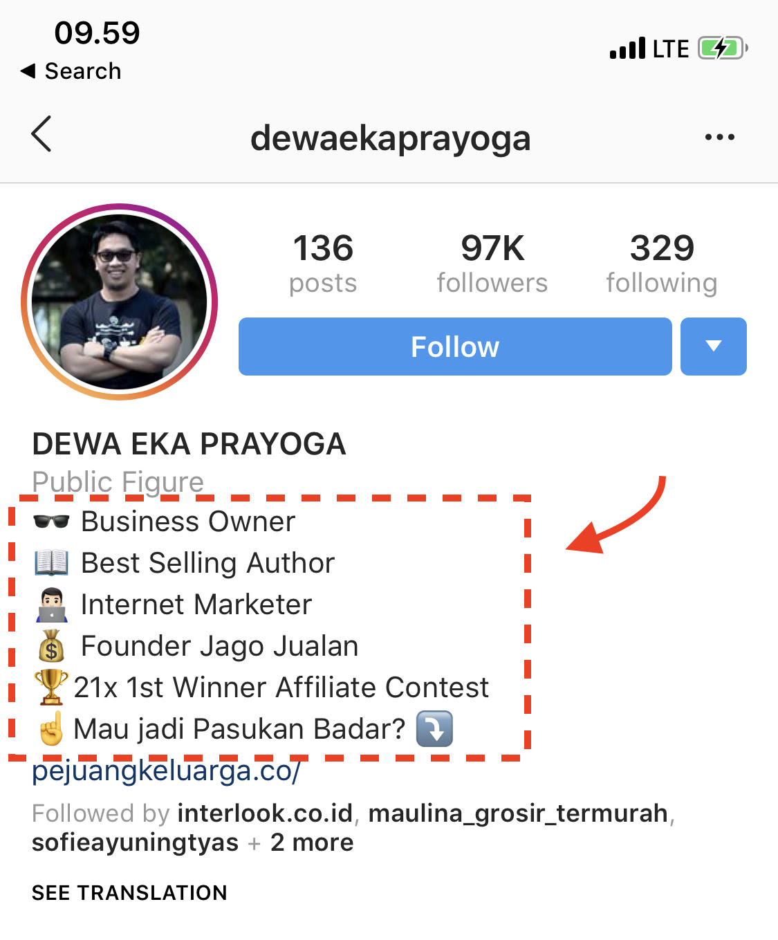 Contoh Bio Instagram Yang Menarik Followers Bahasa Indonesia Berbagai Contoh