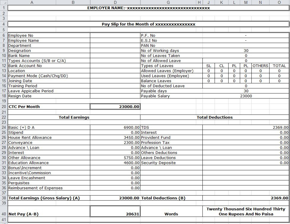 months slip 6 for salary format Slip Contoh Contoh Tk Gaji Irit Guru months slip 6 for salary format Slip Contoh Contoh Tk Gaji Irit Guru