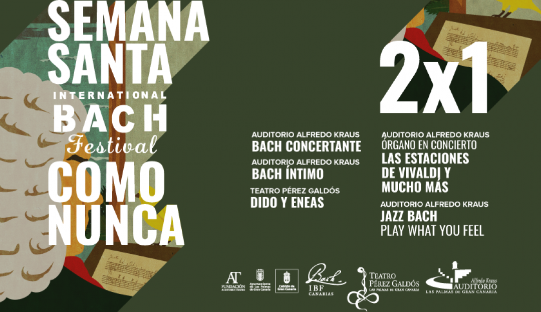 Disfruta del "International Bach Festival" como nunca en el Teatro Pérez Galdós