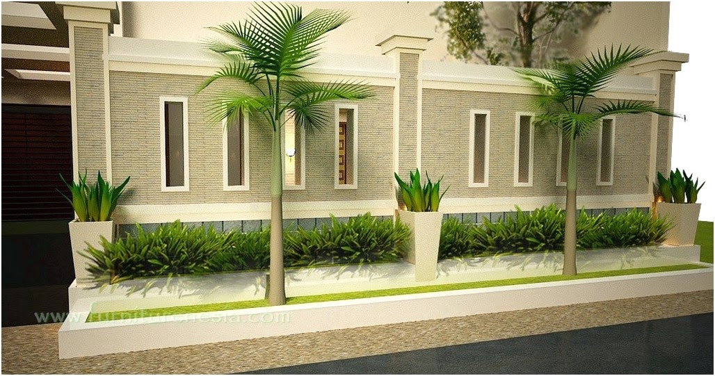 Desain Pagar  Klasik  Minimalis  Contoh O