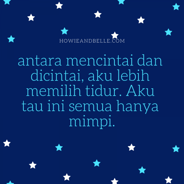 Easy Quotes Bucin Malam Hari - QUOTES