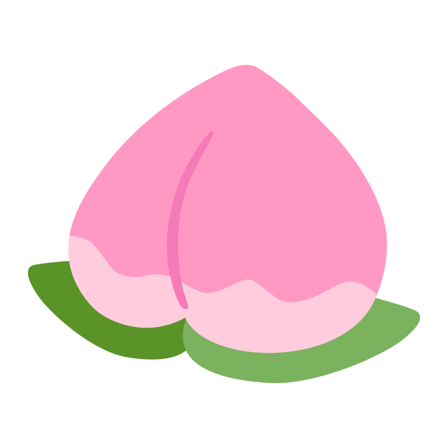 上モモ イラスト 最高の花の画像