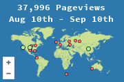 Locations of visitors to this page