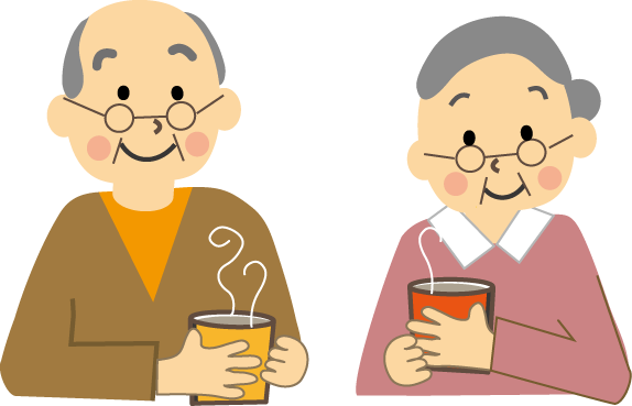 綺麗なおじいさん おばあさん イラスト 無料イラスト集