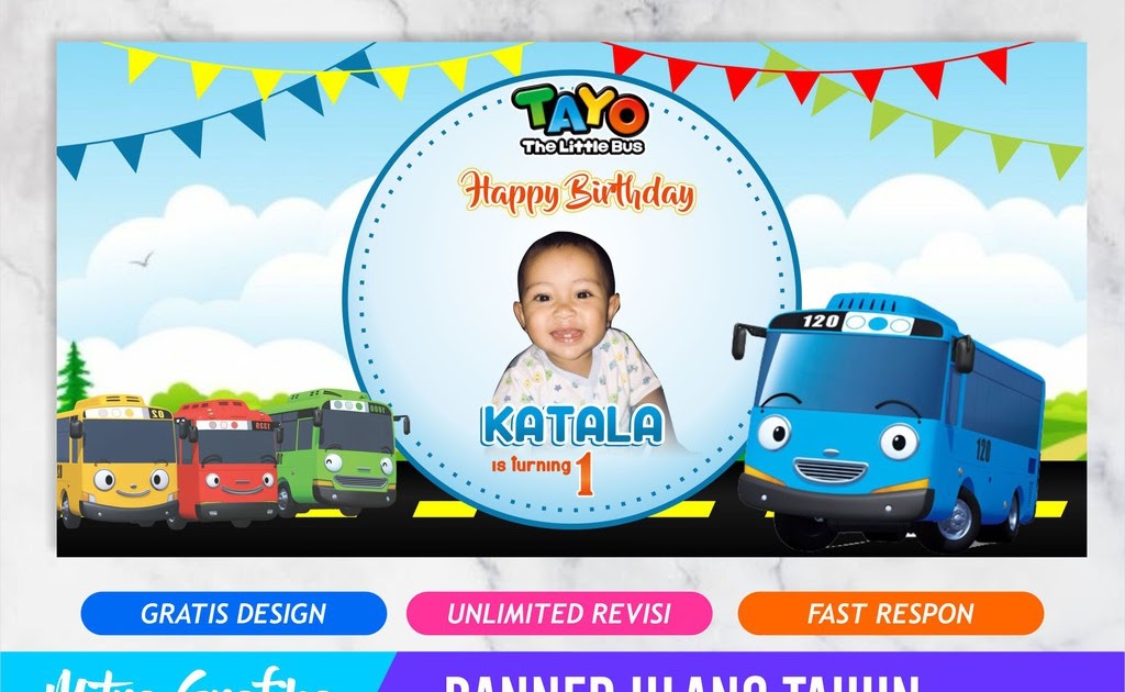  Download 47 Get Template Undangan Ulang  Tahun  Anak Tayo 