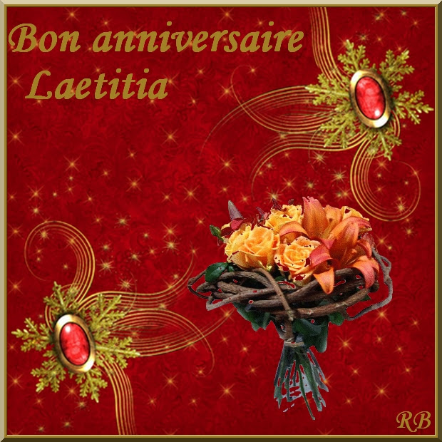 Joyeux Anniversaire Laetitia Humour Kalyn