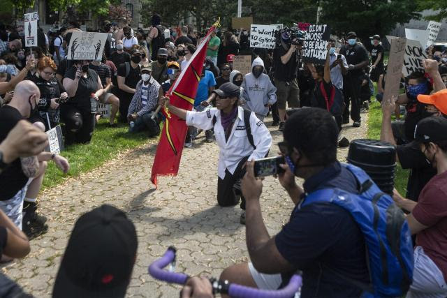 Photo of a Black Lives Matter protest.