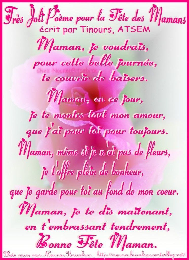 Poeme Anniversaire Pour Maman Emelina