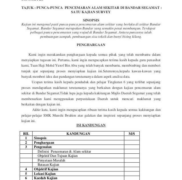 Contoh Soalan Temubual Kajian Sejarah - Selangor u