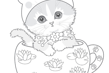 Cute Baby Kittens Puppies Coloring Pages Free & easy to print baby
animal coloring pages