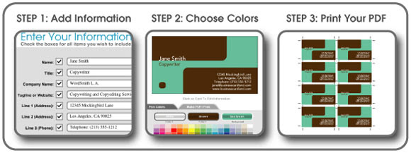 The potential design combinations are infinite when you make your card with adobe spark. Businesscardland The Free Online Business Card Maker