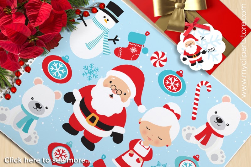 Download Free Christmas - North Pole Vector Clipart Crafter File ...