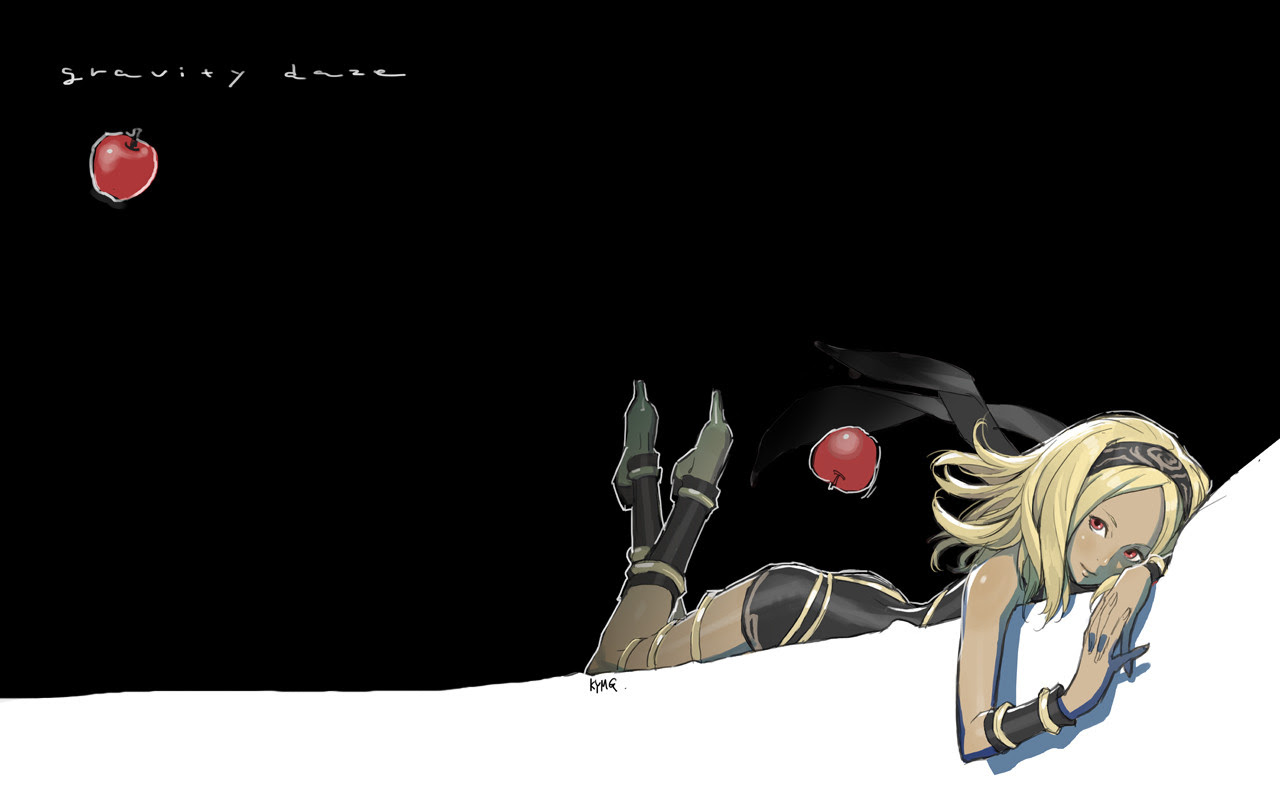 ロイヤリティフリー Gravity Daze 壁紙 Kabekinjoss